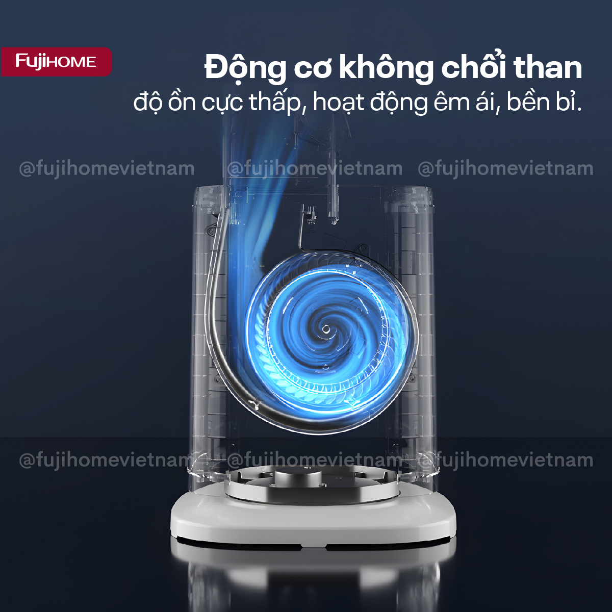 Quạt không cánh tích hợp lọc không khí bằng ion Fujihome BF-03R