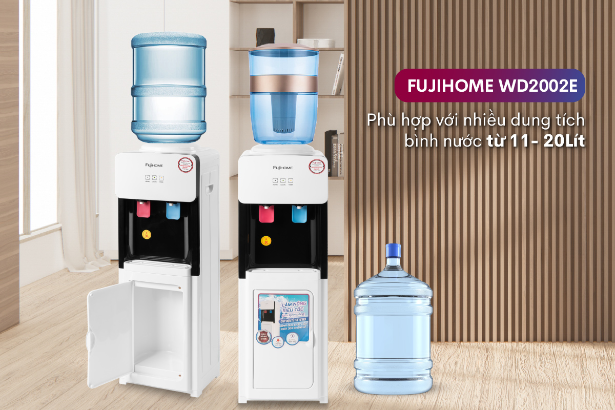 Cây nước nóng lạnh FUJIHOME WD2002E
