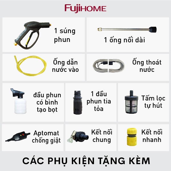 1-64 Máy xịt Fujihome PW02AG