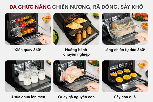 Nồi chiên không dầu Fujihome A12D
