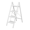 Thang ghế gấp gọn thông minh 4 bậc FUJIHOME SL104W ( white )