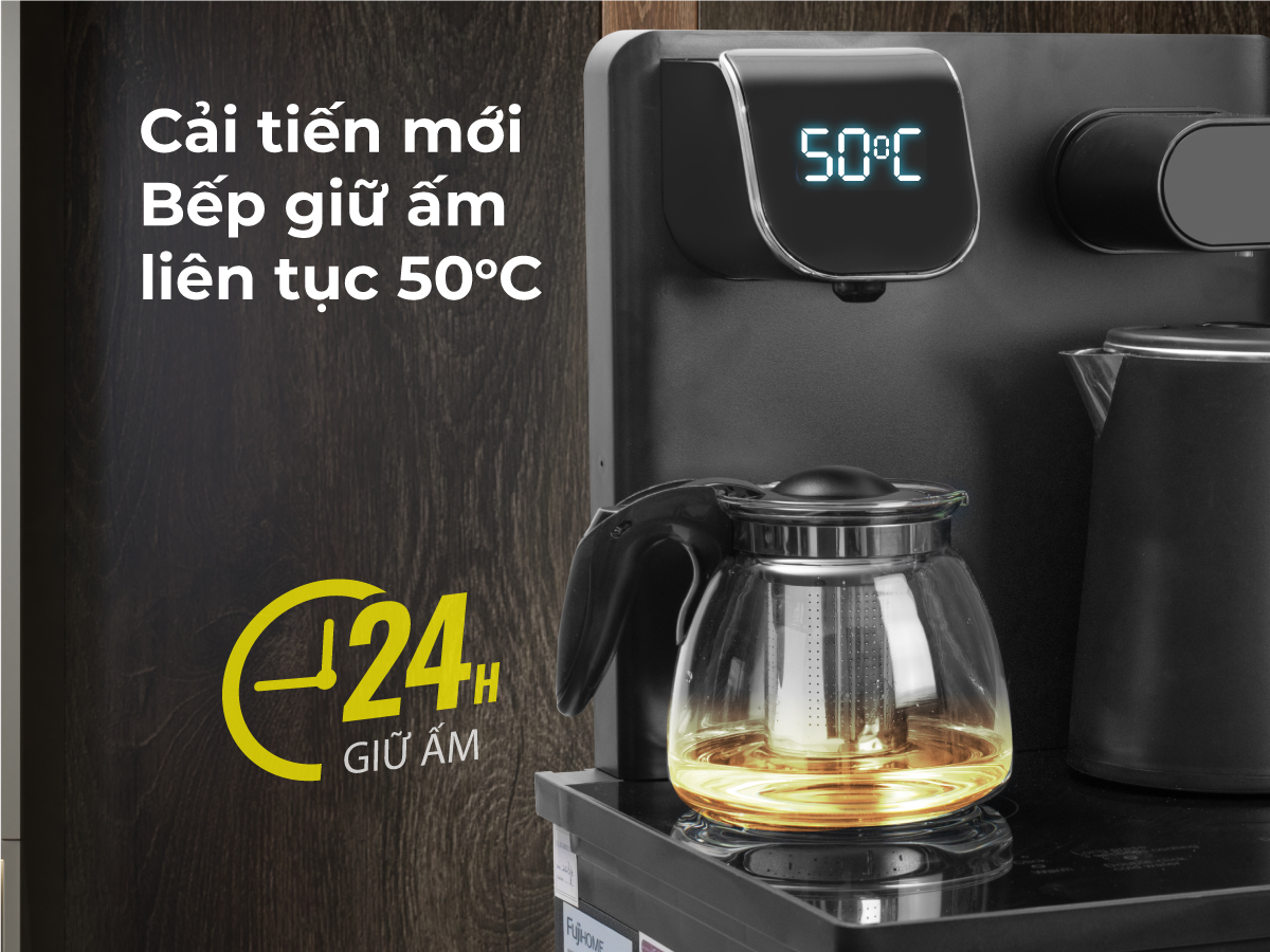 cây nước nóng lạnh bàn trà Fujihome TB110E-H