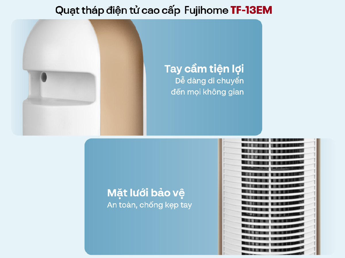 Quạt tháp cao cấp Fujihome TF-13EM
