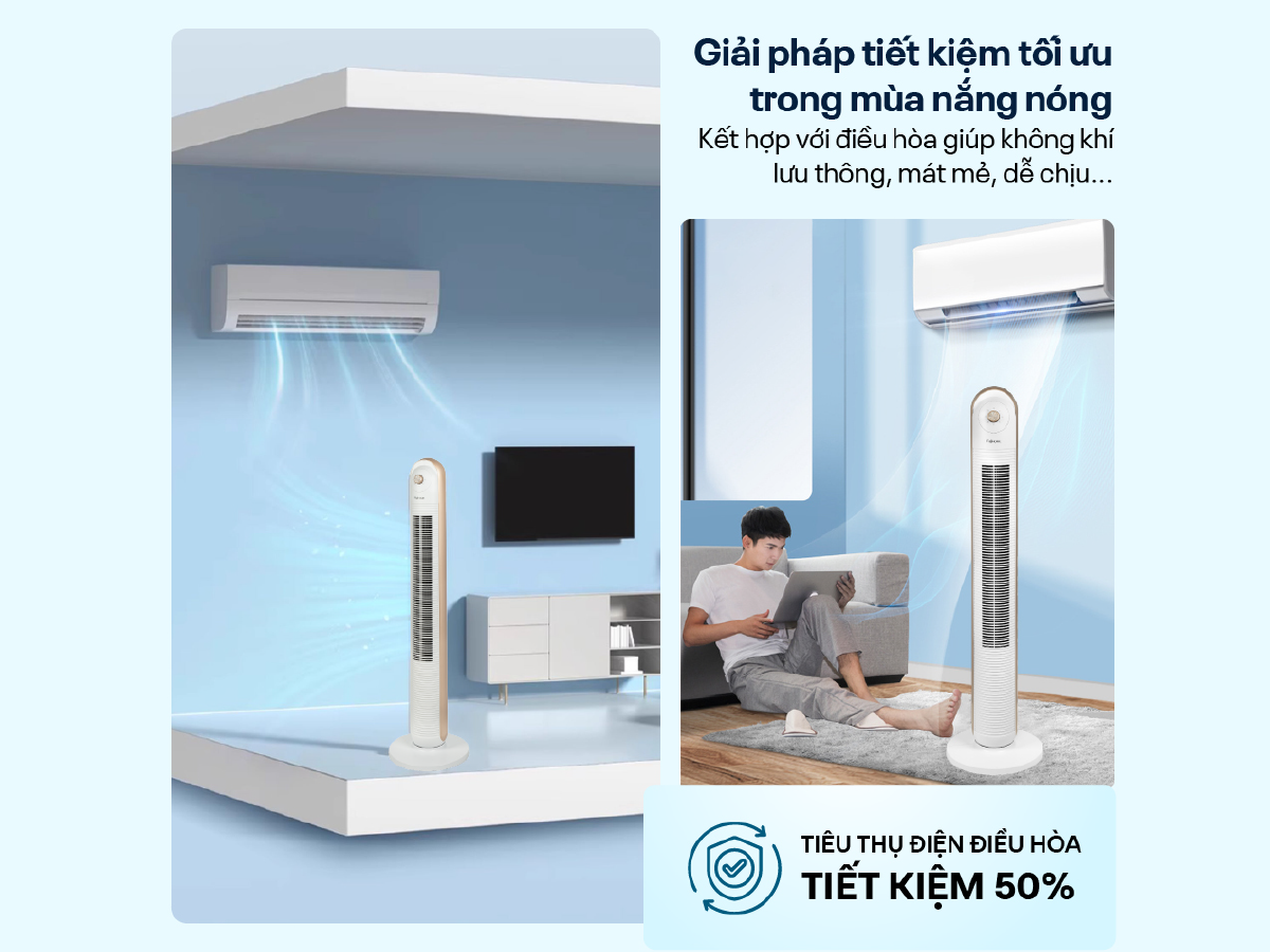 Quạt tháp cao cấp Fujihome TF-13EM