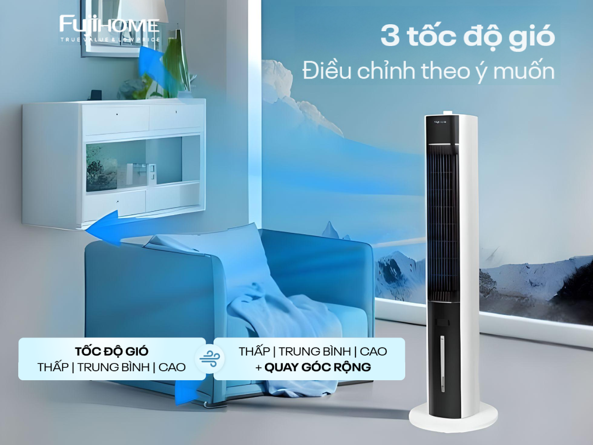 18lm-04 Quạt tháp hơi nước Fujihome AC-18LM