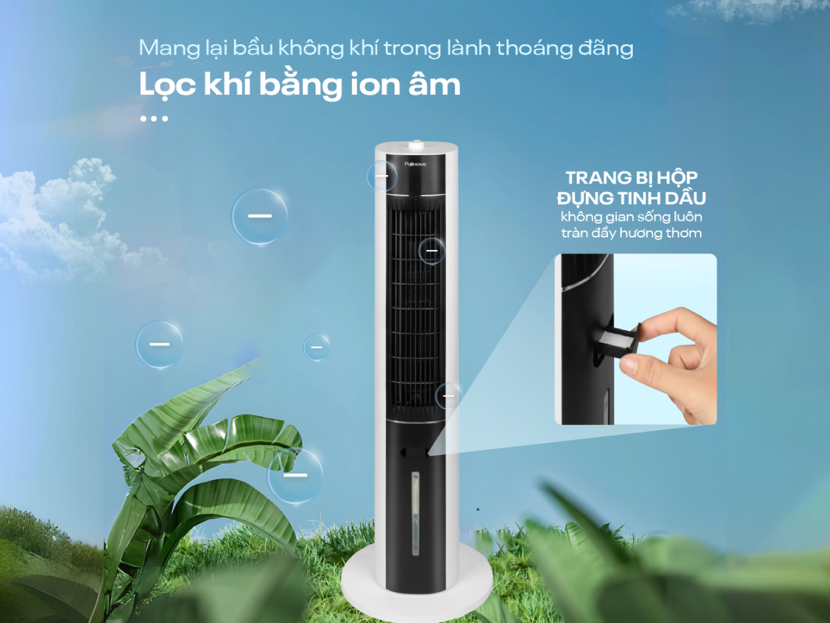 18lm-06 Quạt tháp hơi nước Fujihome AC-18LM