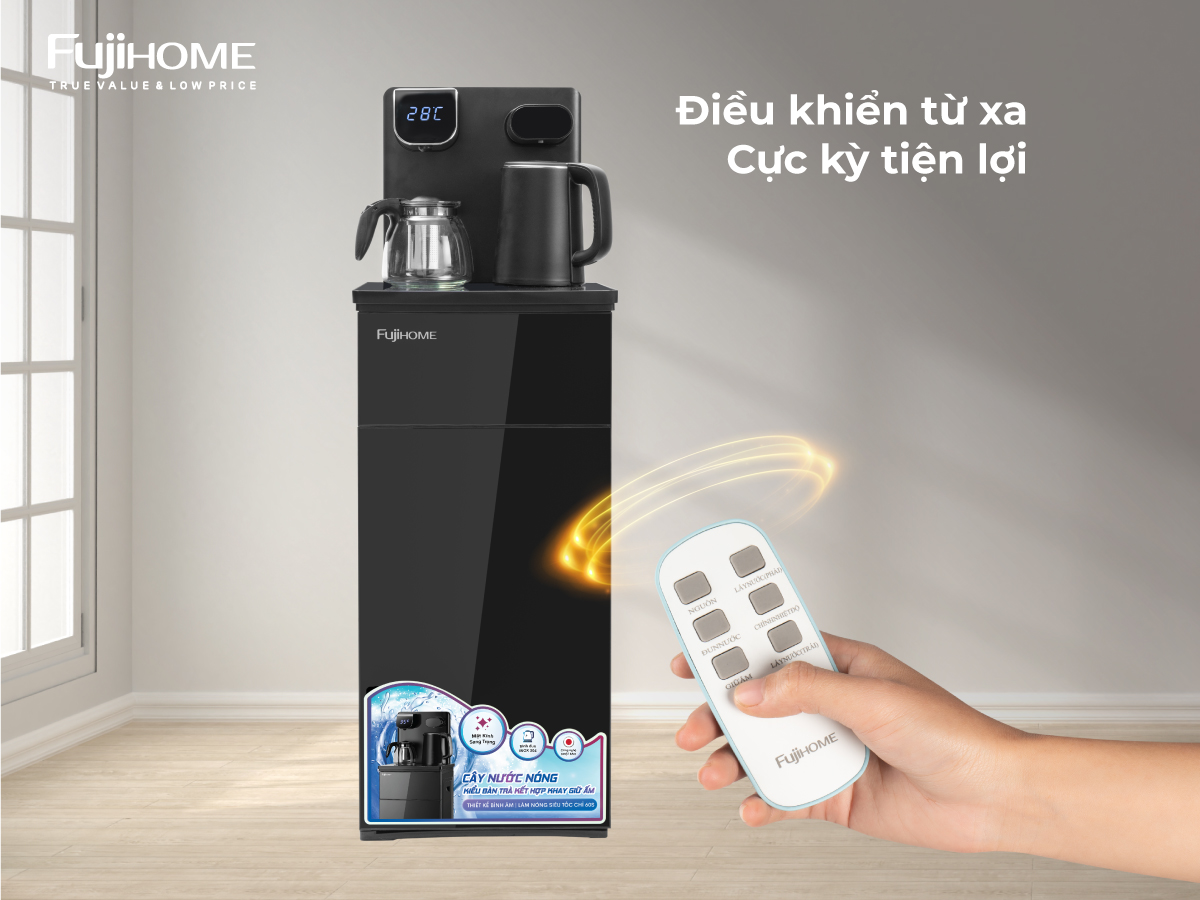 cây nước nóng lạnh bàn trà Fujihome TB110E-H