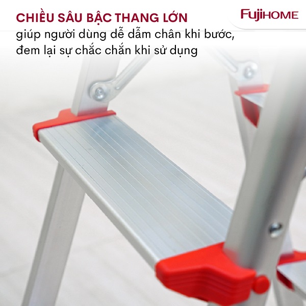 2-72 Thang nhôm gấp chữ A FUJIHOME DL205