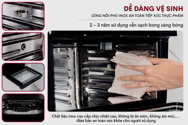 Nồi chiên không dầu Fujihome A12D