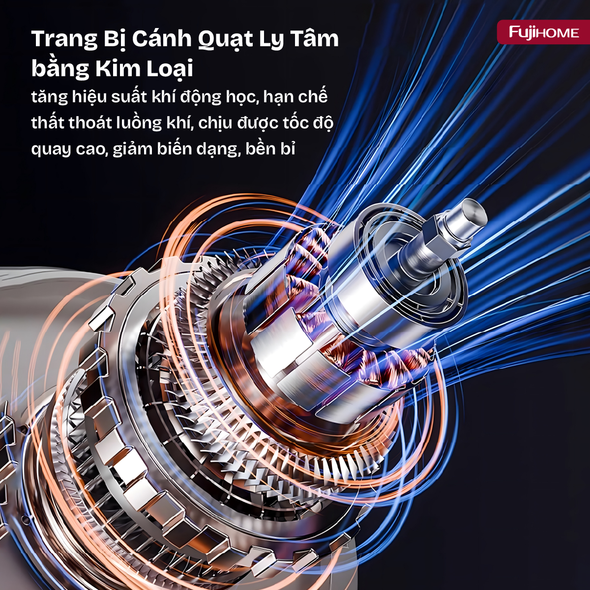 Máy hút bụi cầm tay Fujihome VC06