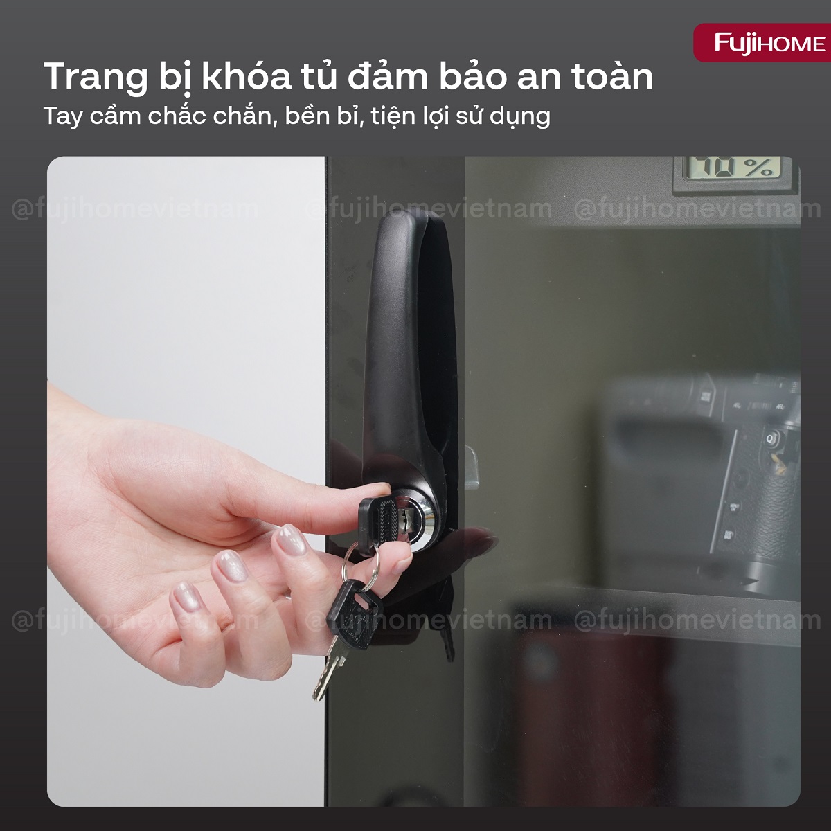 30m-07 Tủ chống ẩm thế hệ mới Fujihome DC-30M 30L
