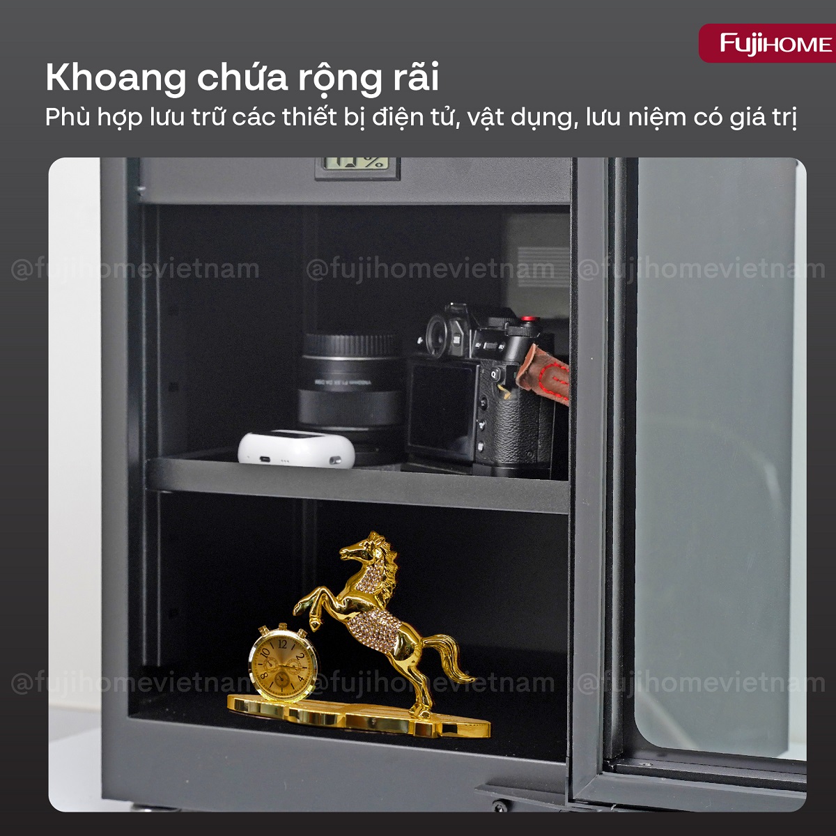 30m-10 Tủ chống ẩm thế hệ mới Fujihome DC-30M 30L