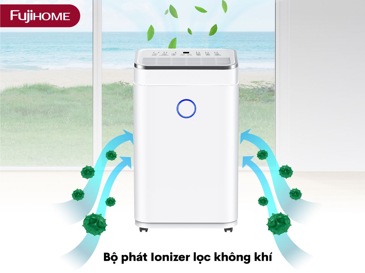 máy hút ẩm Fujihome DH20W