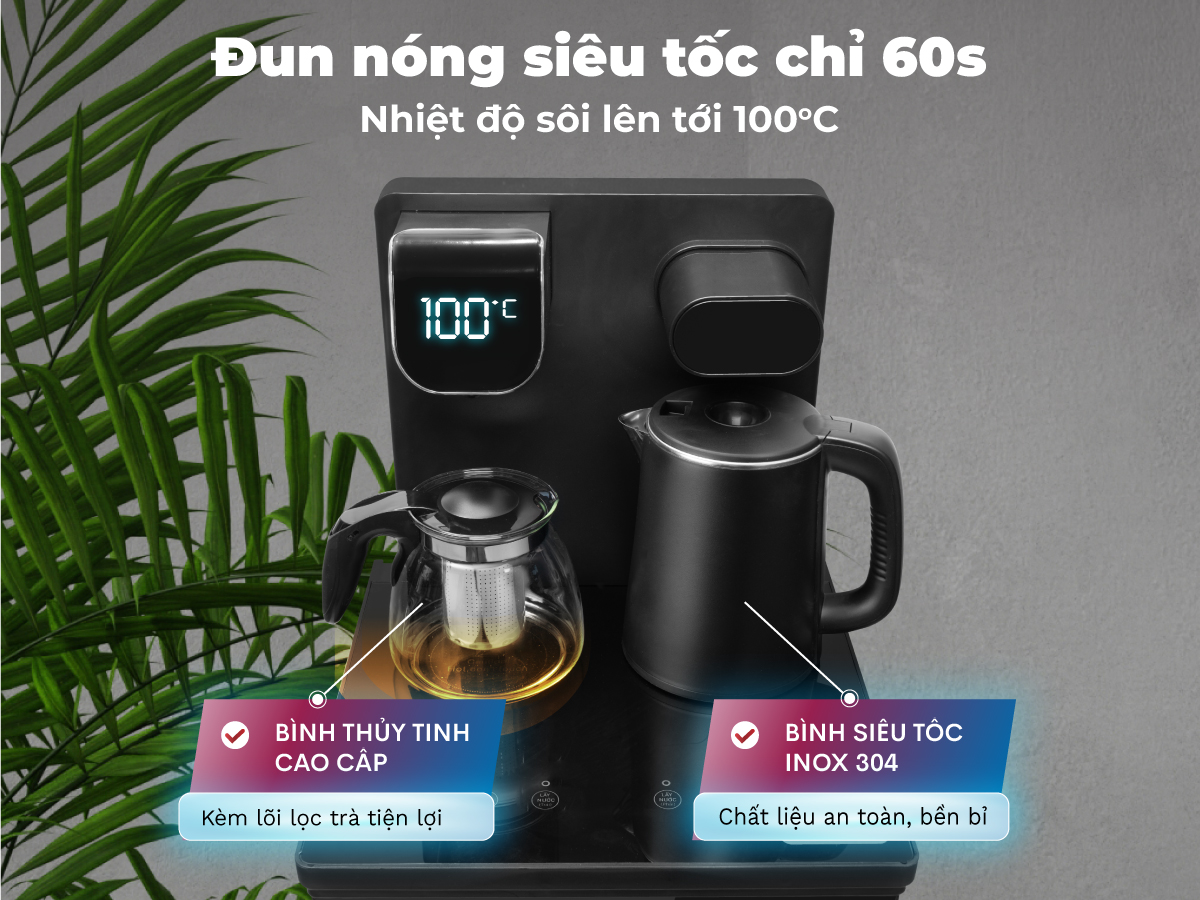 cây nước nóng lạnh bàn trà Fujihome TB110E-H