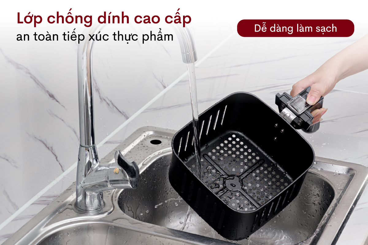Nồi chiên không dầu Fujihome A5