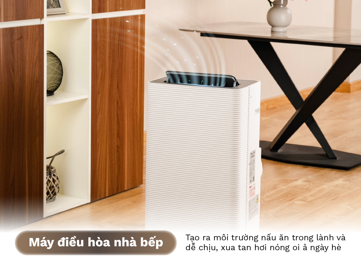 5-35 Điều hòa máy lạnh di động thông minh