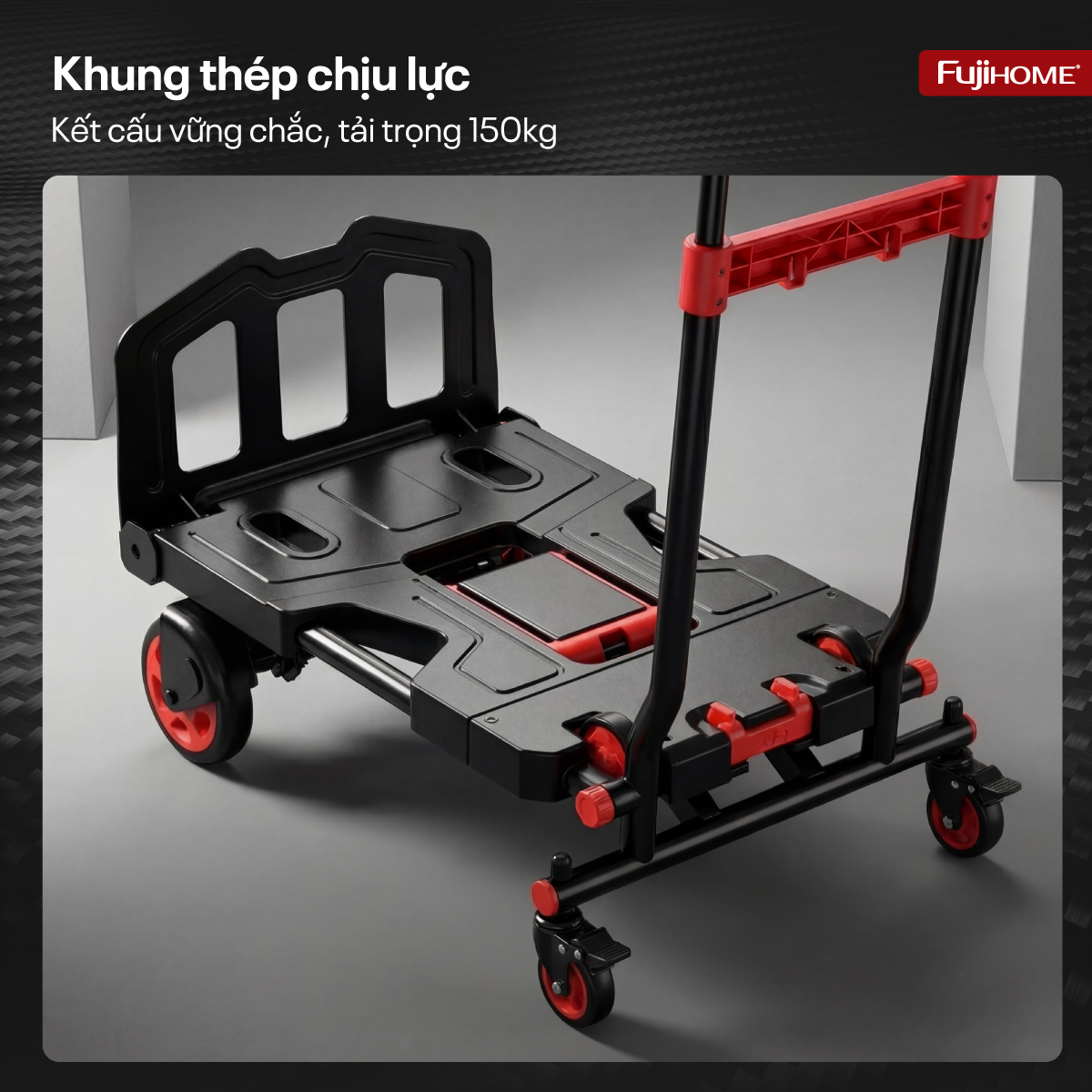 5-72 Xe đẩy đa năng 2 in 1 Fujihome FTM-150
