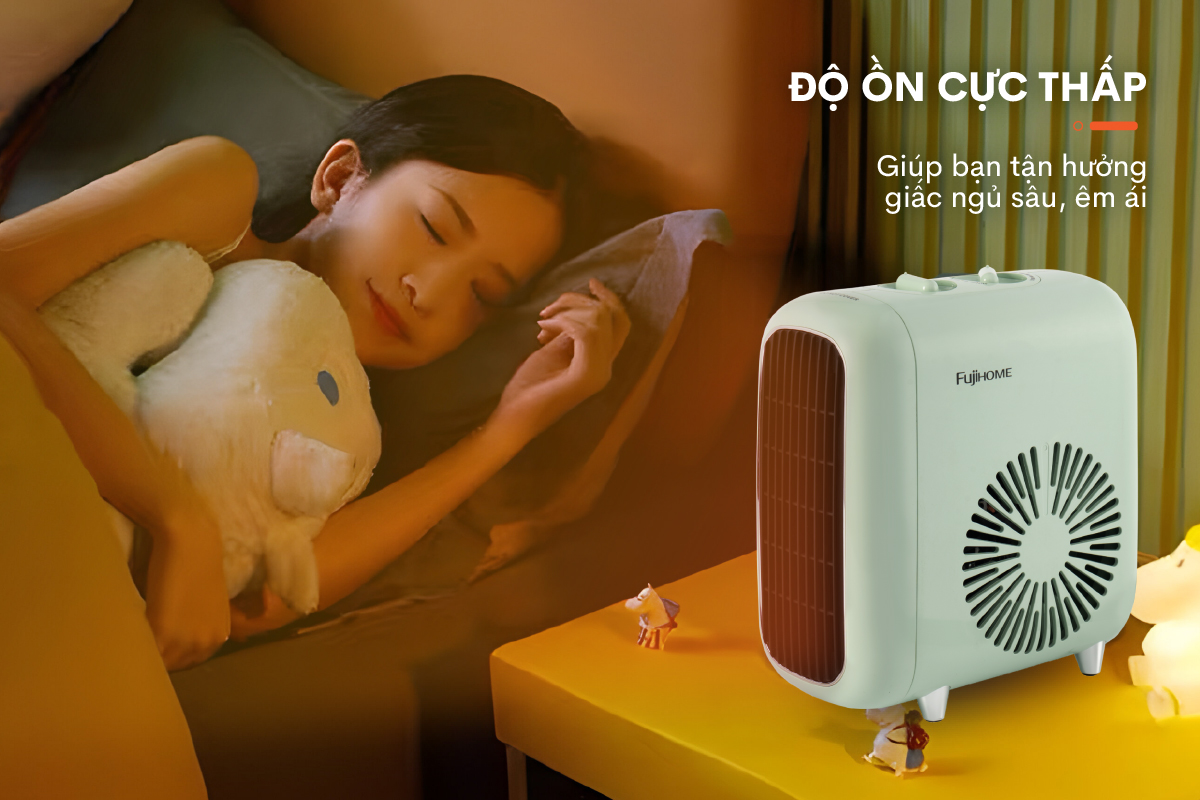 8-19 Quạt sưởi gốm mini FUJIHOME FH1200