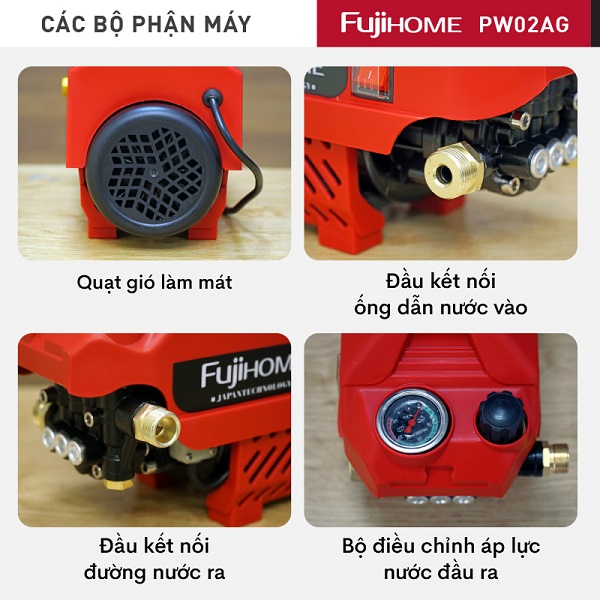 8-39 Máy xịt Fujihome PW02AG
