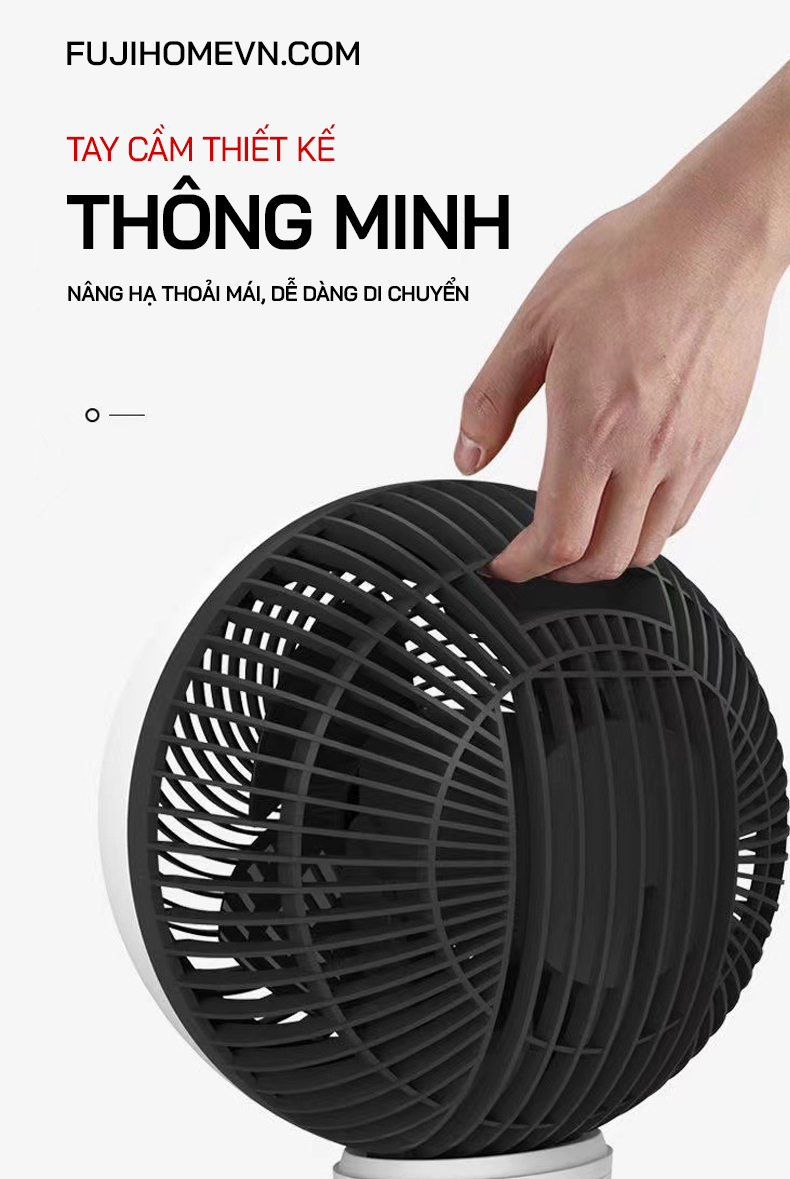 Quạt đối lưu không khí Fujihome CF25 (Điều khiển cơ)