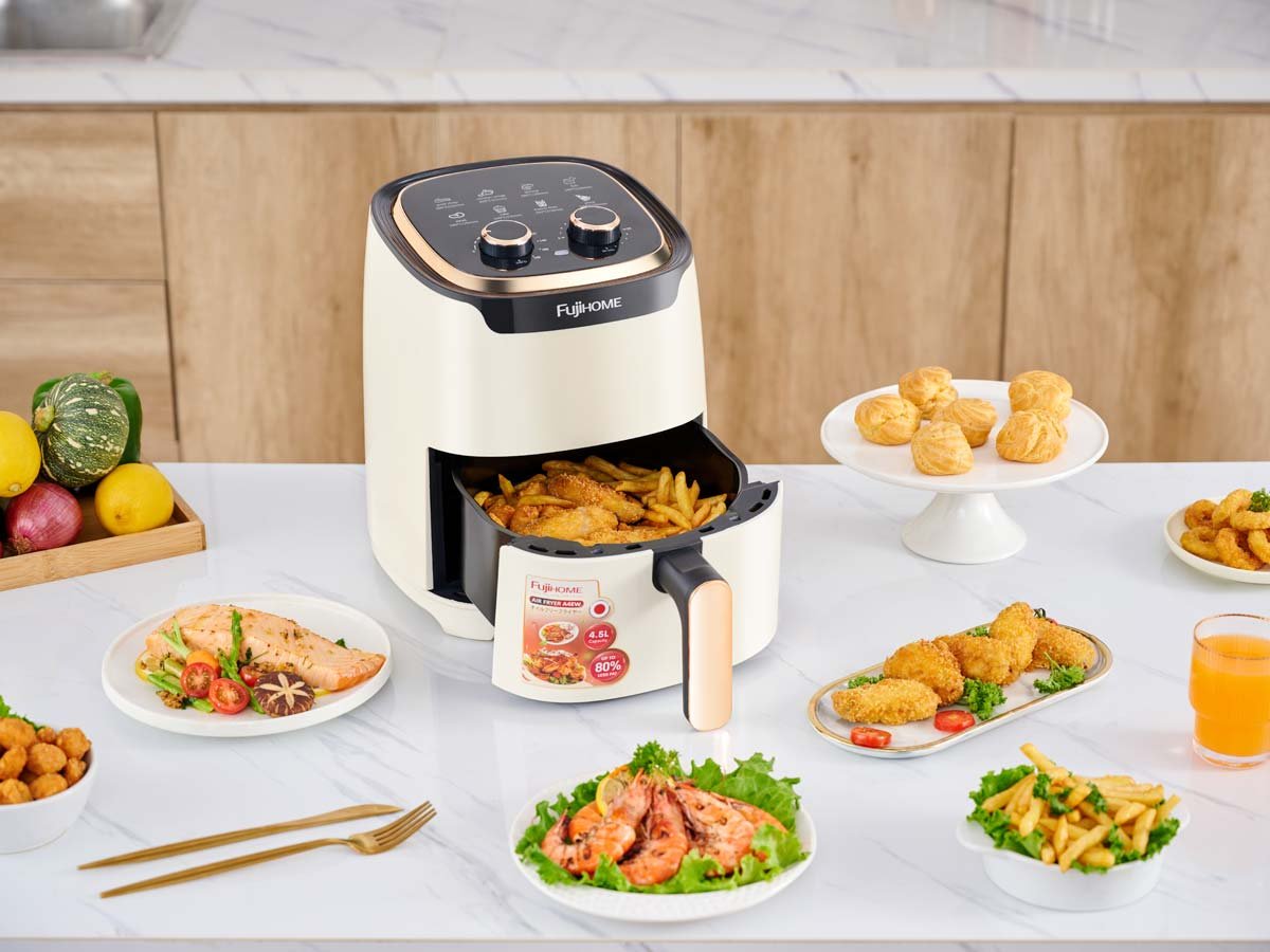 Nồi chiên không dầu Fujihome A4EW 4.5Lít
