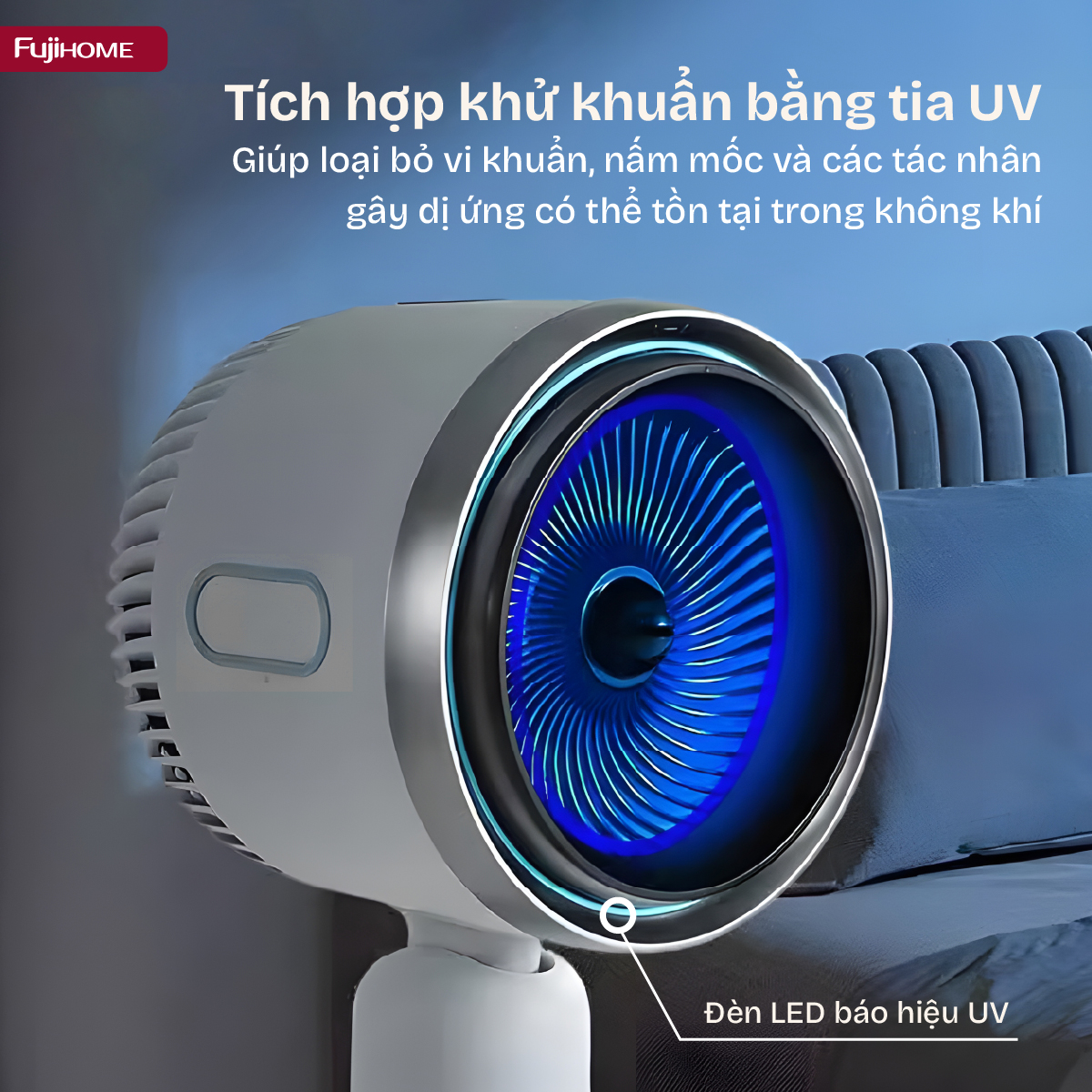 Quạt điều hòa bốn mùa đa năng Fujihome AC707