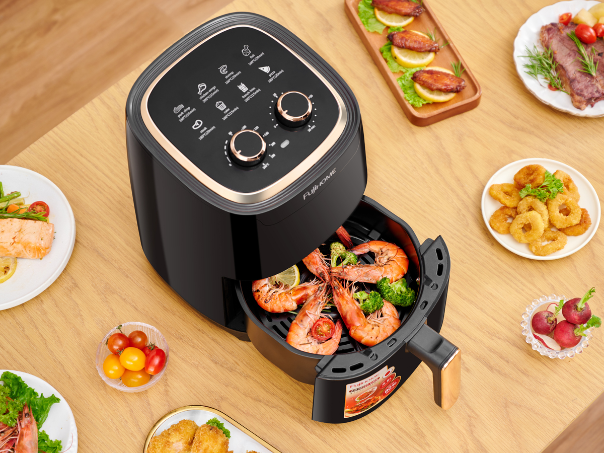 anhweba4eb Nồi chiên không dầu Fujihome A4EB 4.5Lít