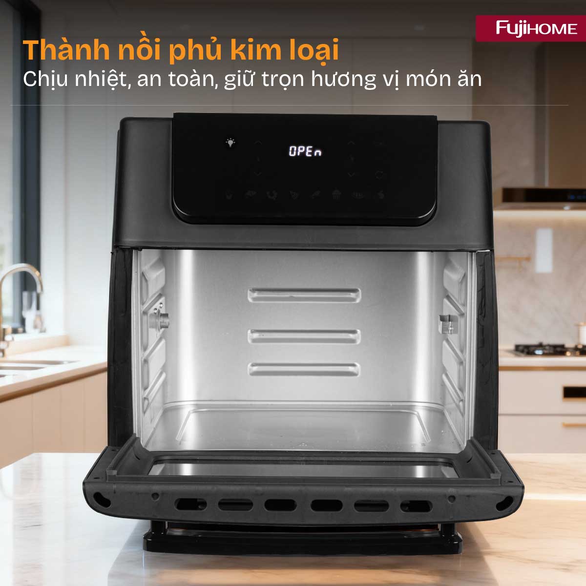 Nồi chiên không dầu Fujihome A16D