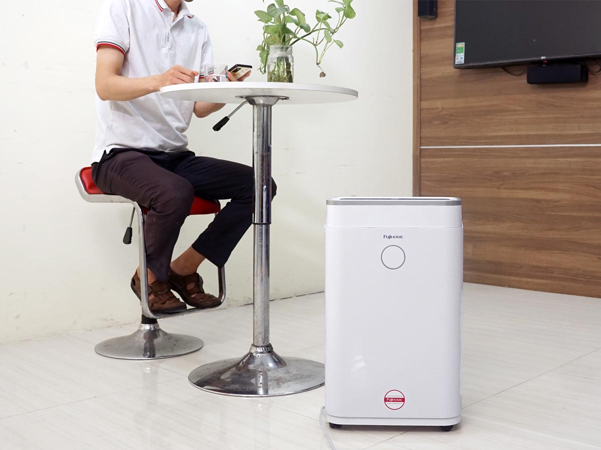 Máy hút ẩm dân dụng Fujihome DH20W Kết Nối Wifi Thông Minh