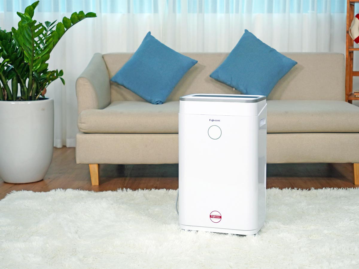 Máy hút ẩm dân dụng Fujihome DH20W Kết Nối Wifi Thông Minh