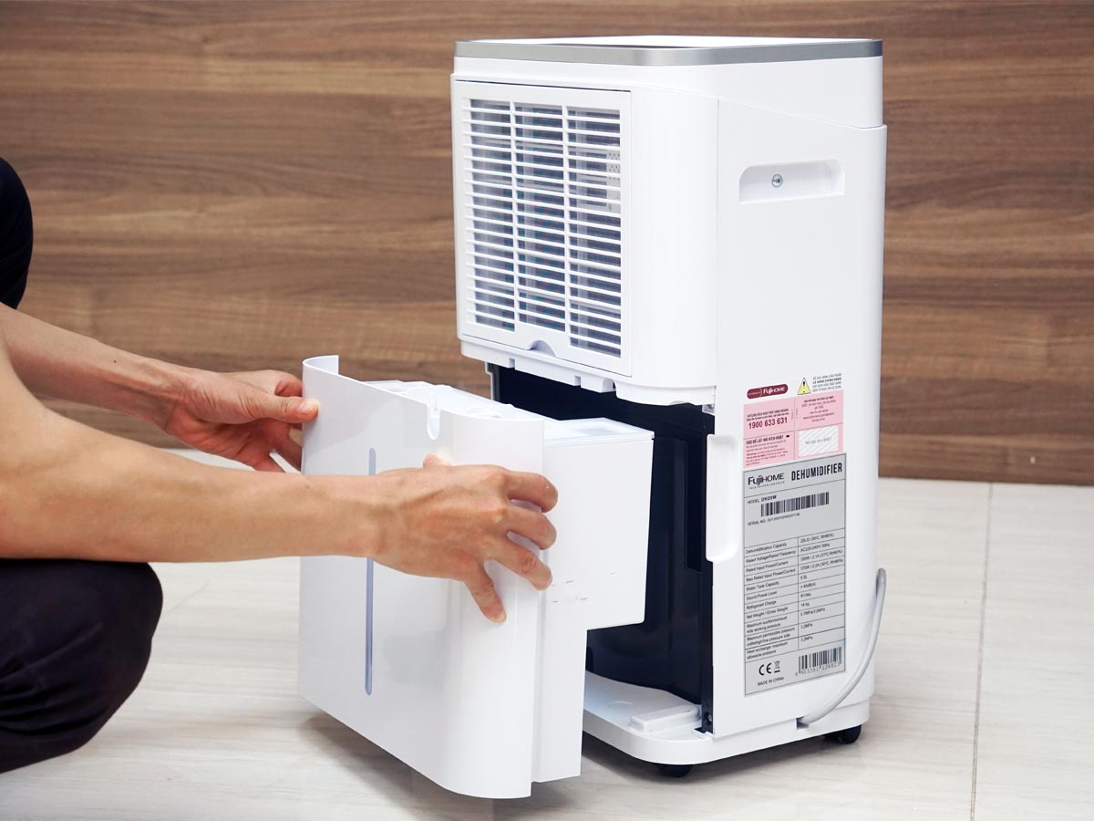 Máy hút ẩm dân dụng Fujihome DH20W Kết Nối Wifi Thông Minh