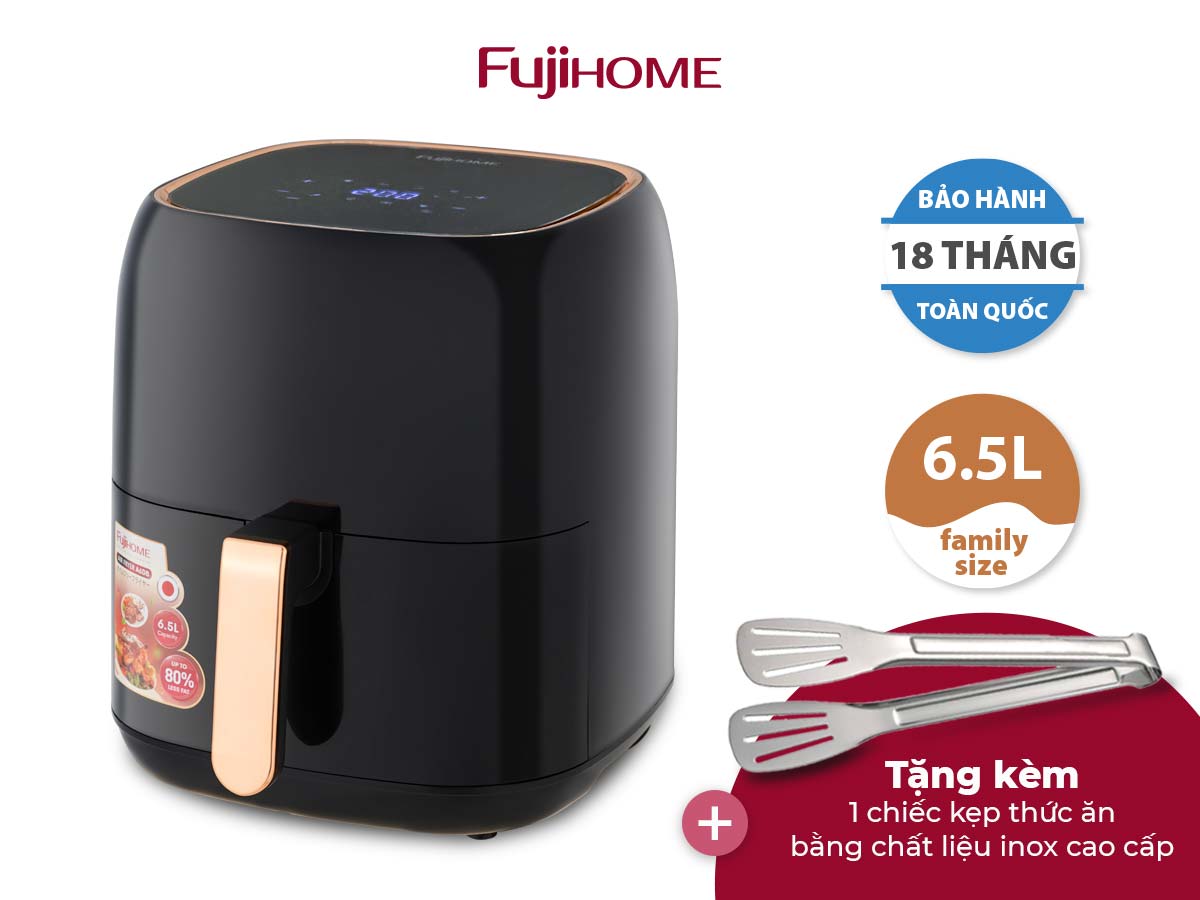 baohanh-tangkem-web-2 Nồi chiên không dầu Fujihome A6DB 6,5Lít