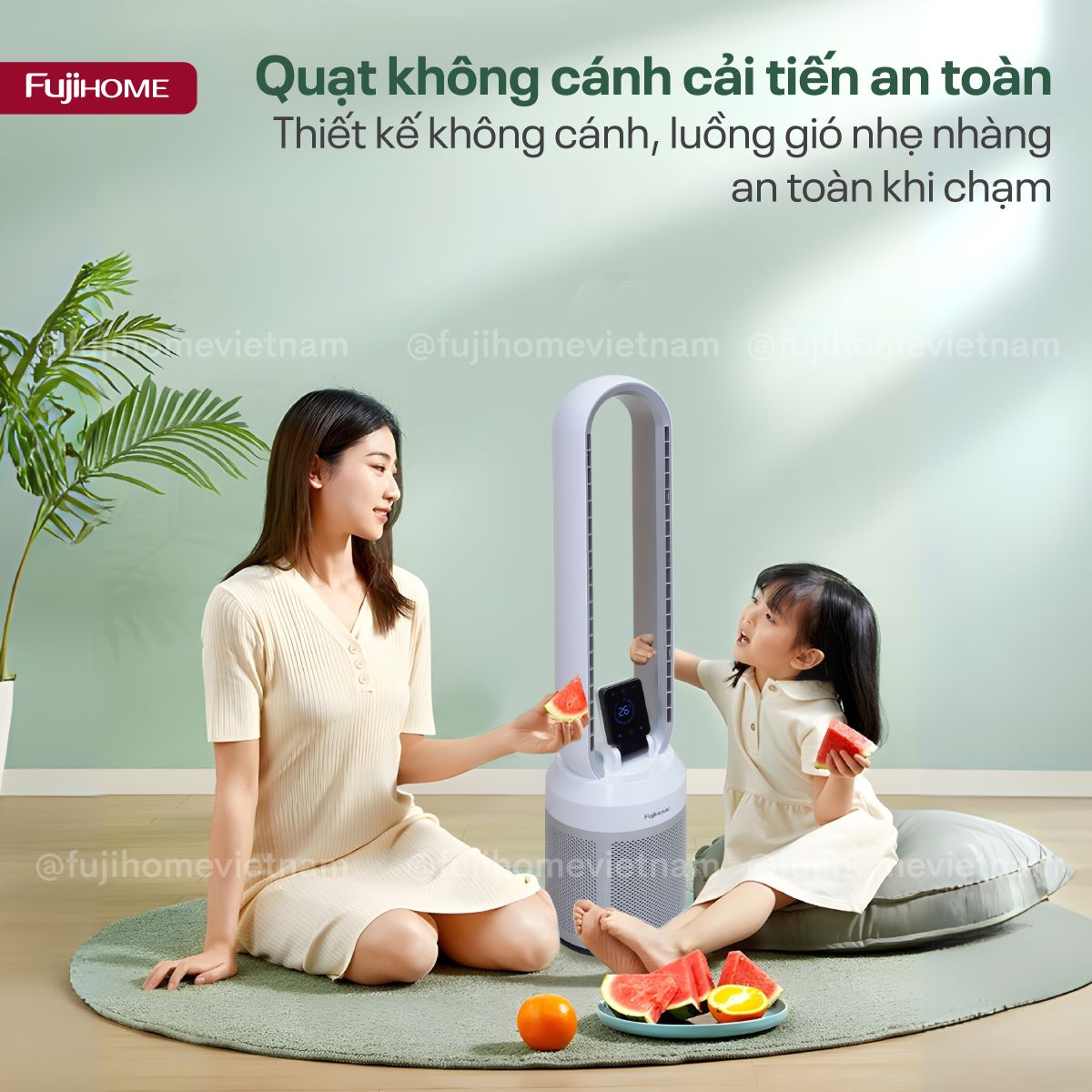 Quạt không cánh Fujihome BF308DC
