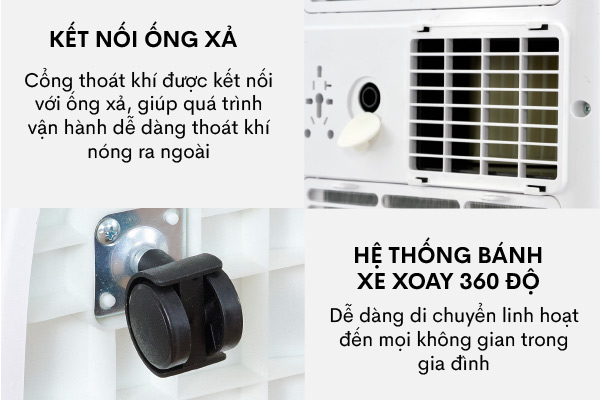 change Điều hòa di động Fujihome PAC07