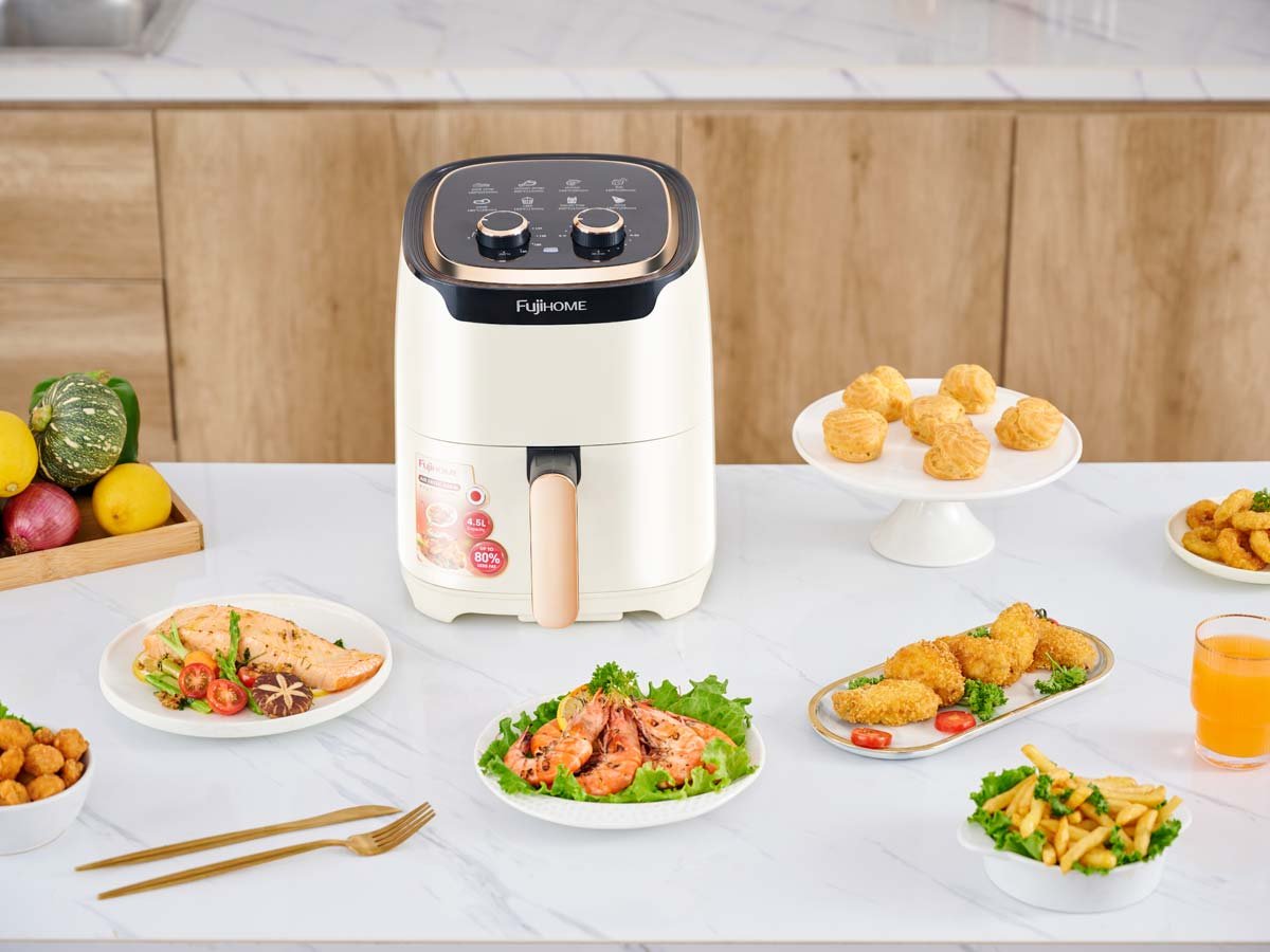 Nồi chiên không dầu Fujihome A4EW 4.5Lít