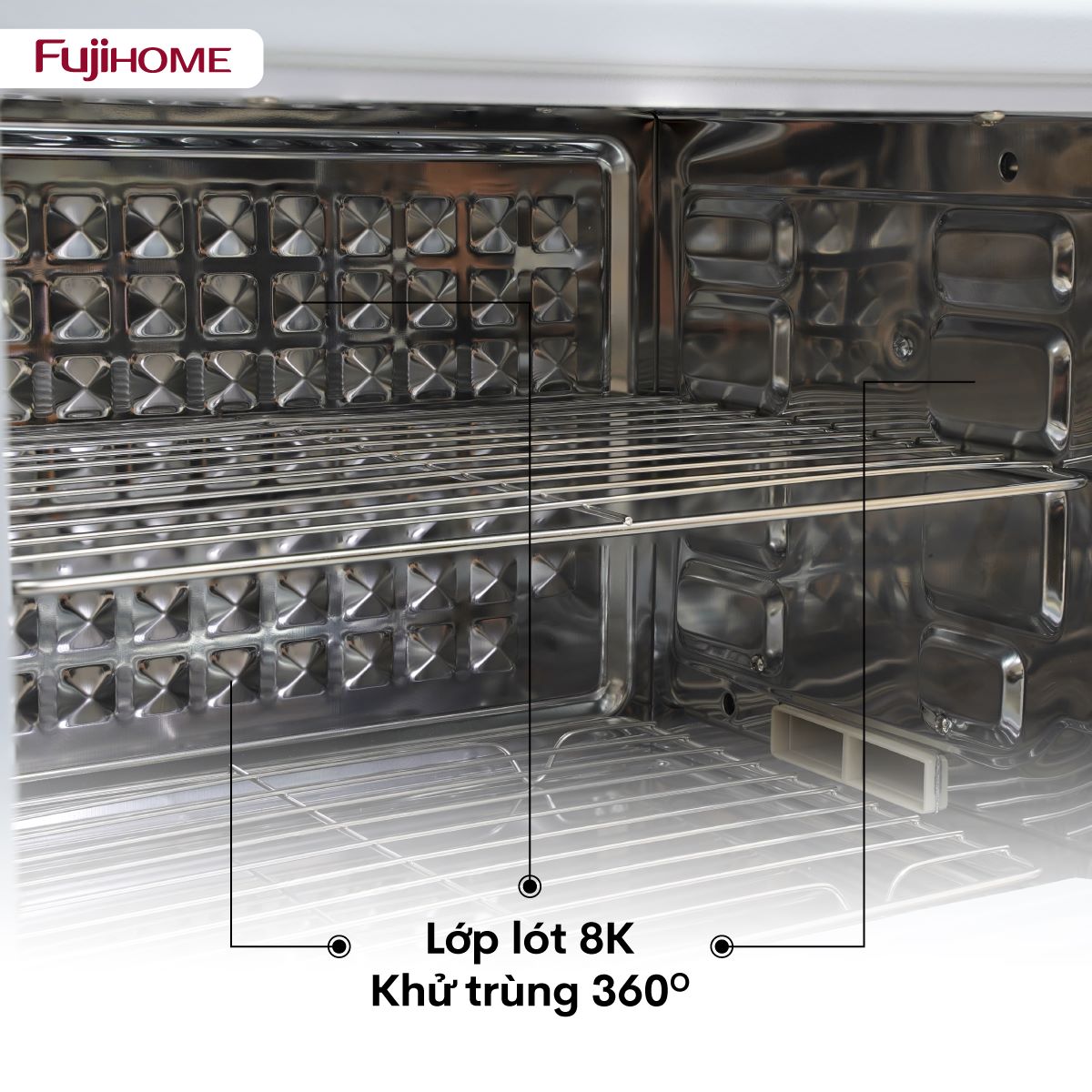 Tủ sấy tiệt trùng đa năng Fujihome DD38