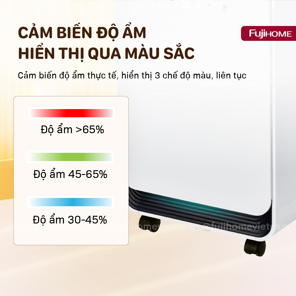 máy hút ẩm Fujihome DH12NEW