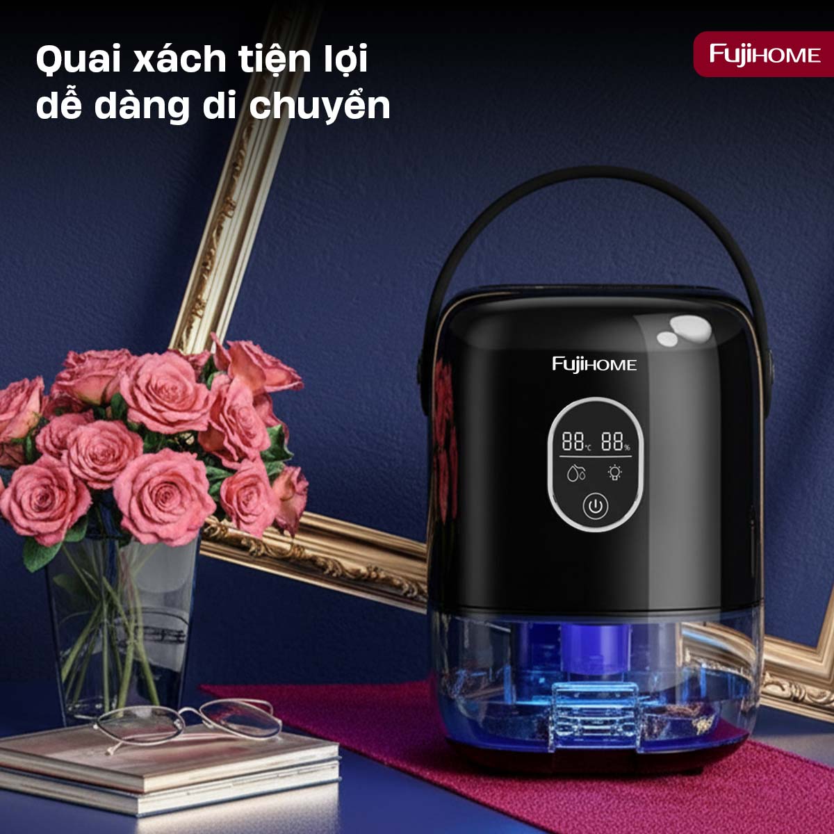 Máy hút ẩm bán dẫn mini Fujihome DHP035-MINI