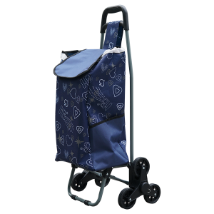 Xe kéo đi chợ leo cầu thang kèm túi tiện lơi FUJIHOME ST-30D6
