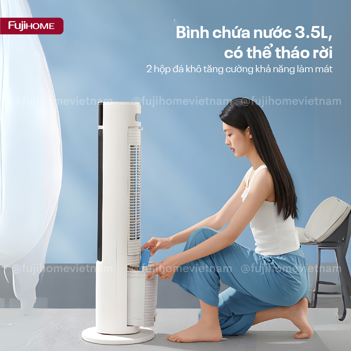 Quạt hơi nước Fujihome AC-DT5E