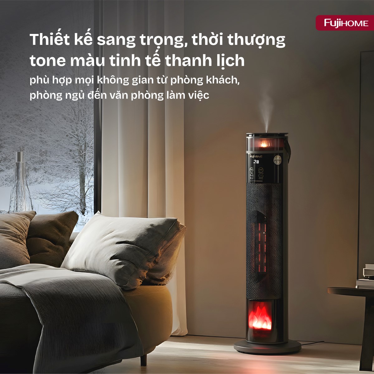 Quạt sưởi gốm Fujihome FH3303B