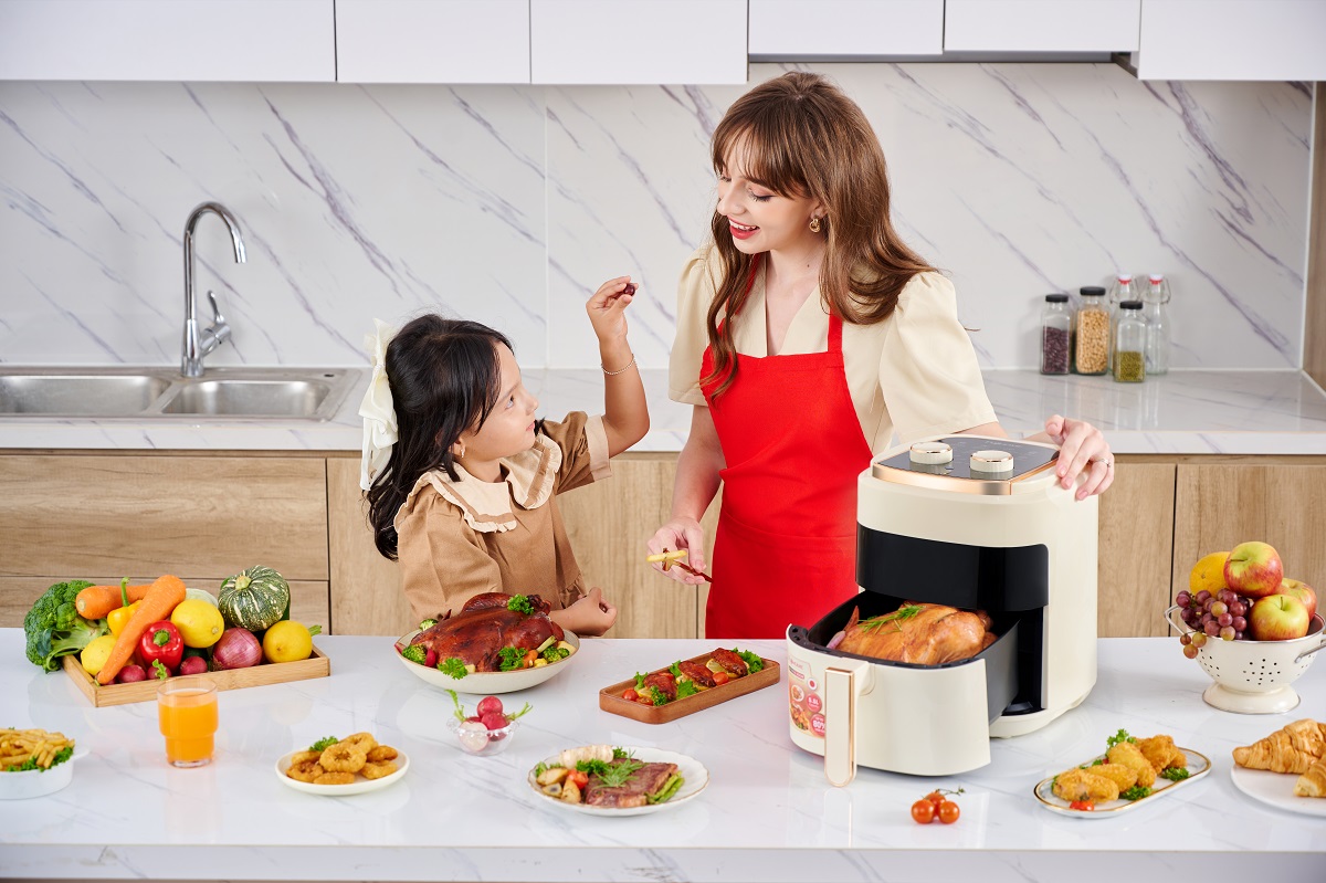 Nồi chiên không dầu Fujihome A5GW 5.5Lít