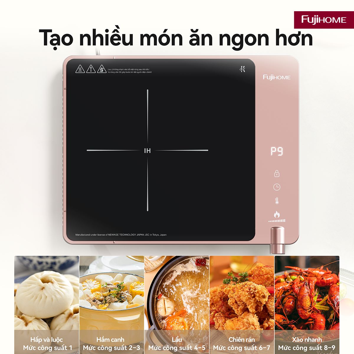 Bếp Từ Đơn Fujihome IC1207P