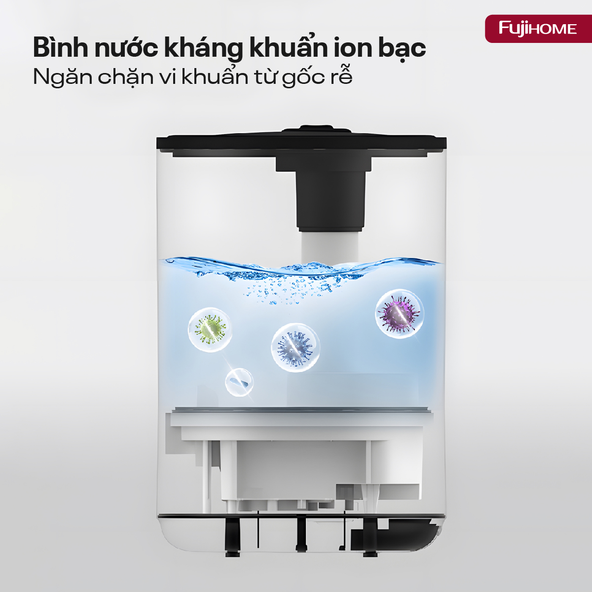 Máy Phun Sương Tạo Ẩm Xông Tinh Dầu Fujihome HM06E