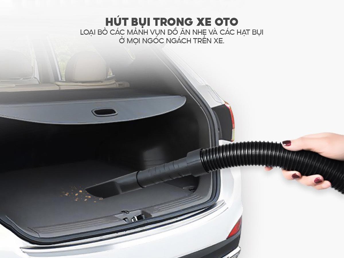 huts-buij-trong-xe-oto Máy hút bụi khô và ướt Fujihome VC12