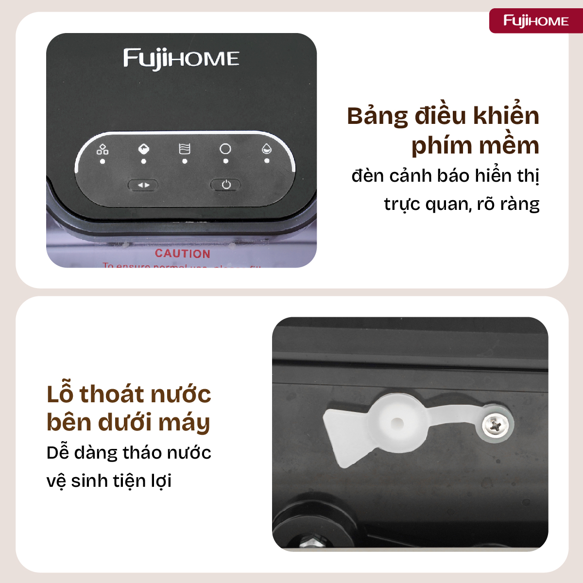im1218-12 Máy làm đá viên mini Fujihome IM1218