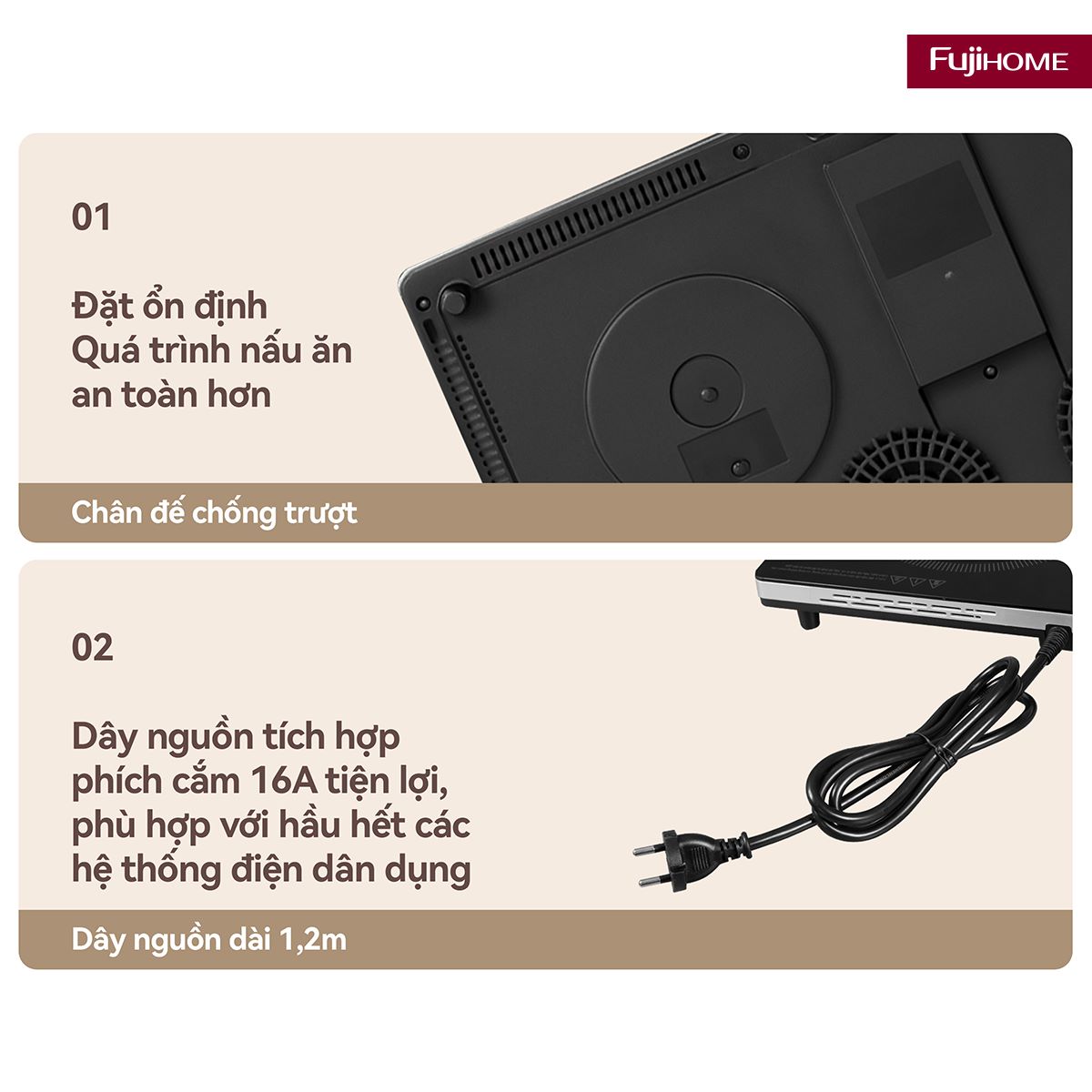 bếp từ Fujihome IC2123
