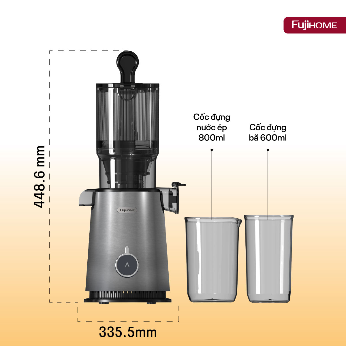 sj50c-01 Máy ép chậm nguyên quả Fujihome SJ50C