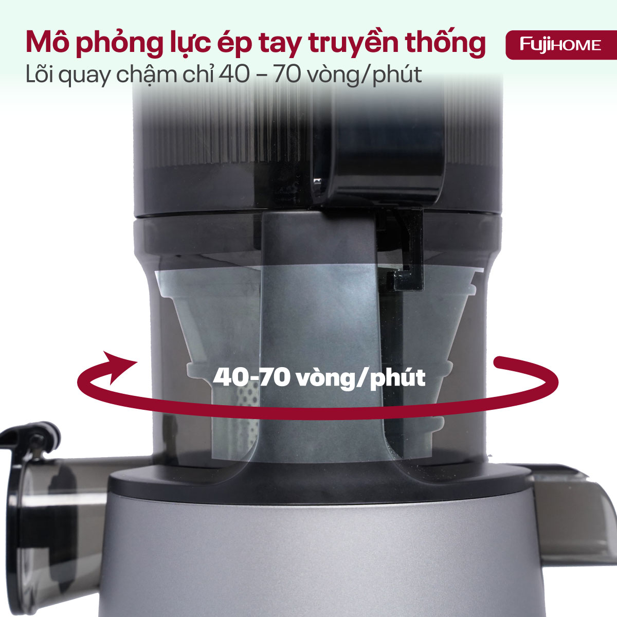 sj50c-03 Máy ép chậm nguyên quả Fujihome SJ50C