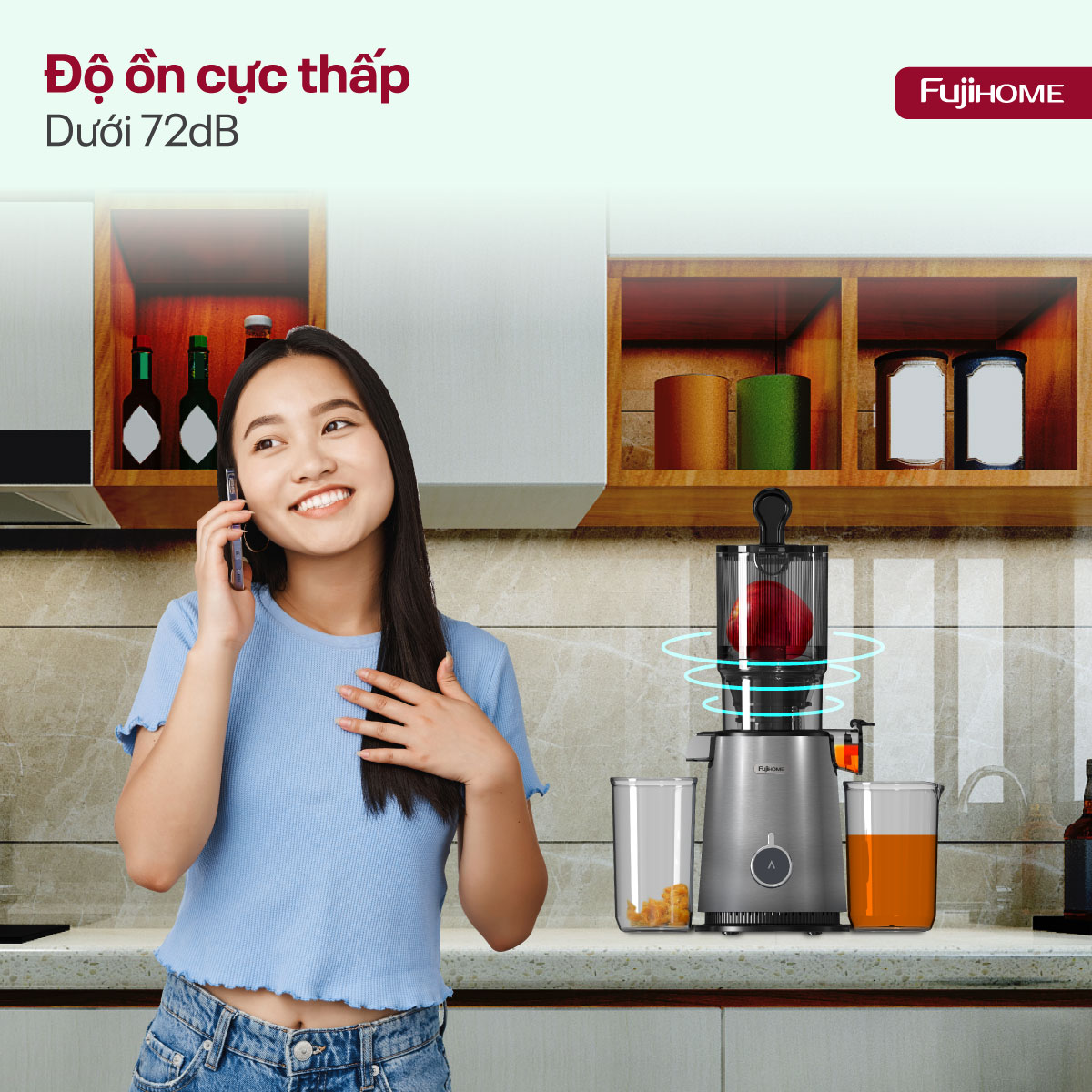 sj50c-06 Máy ép chậm nguyên quả Fujihome SJ50C